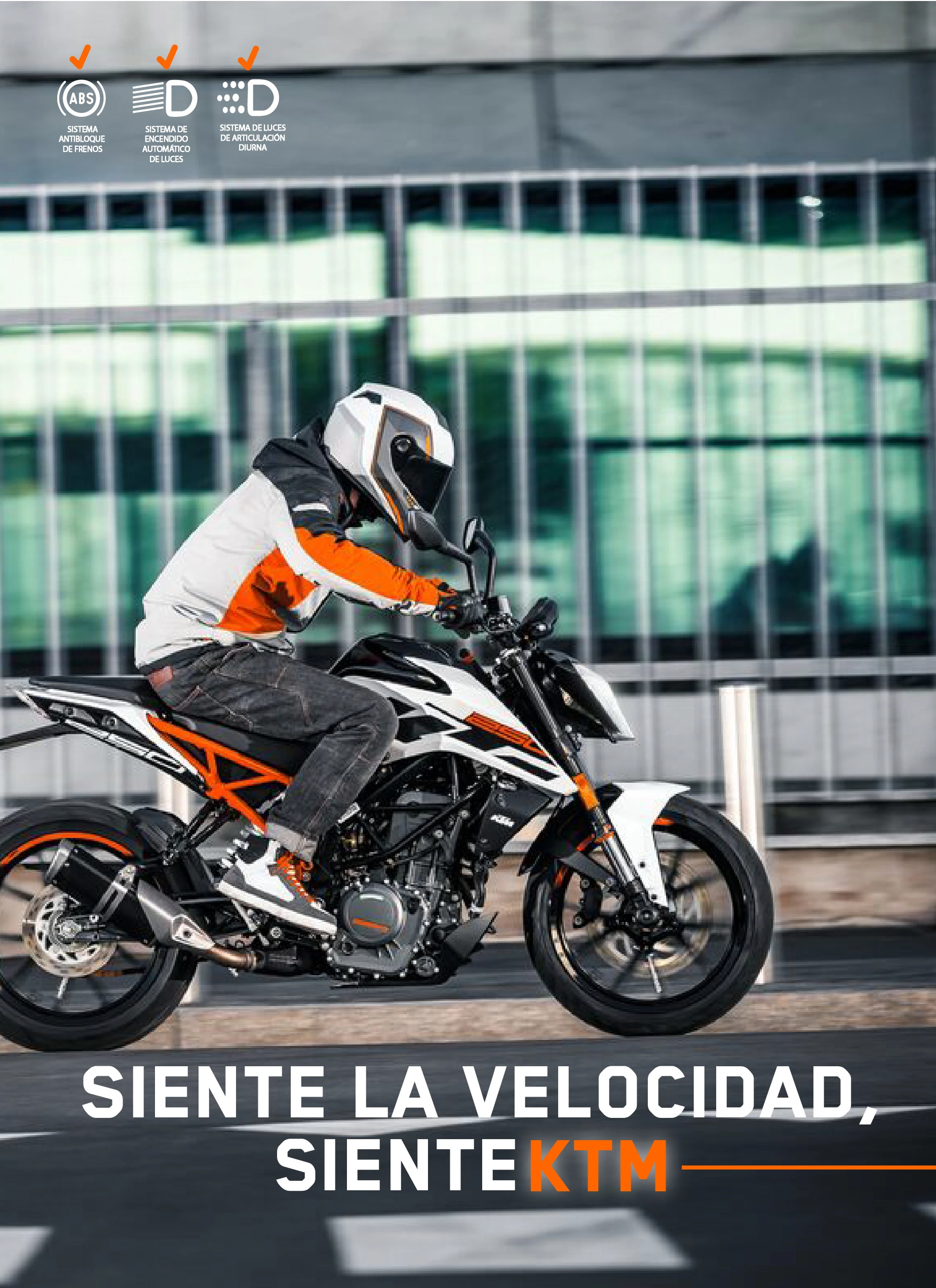 Banner promocional móvil KTM 250 Duke – Moto deportiva, innovación y promociones exclusivas en motos KTM, créditos rápidos y financiamiento